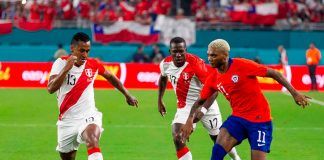 Perú golea a Chile en amistoso jugado en Miami