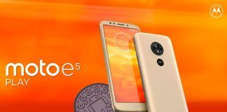 Llega a Perú el nuevo Moto e5 play con Android OreoT