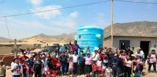 Miles de personas se benefician gracias a entrega de tanque en el sector Bello Horizonte