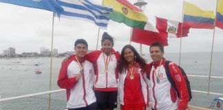 Perú gana cuatro medallas en la Copa Pacífico 2018