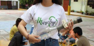 Trujillo suena al compás de las botellas recicladas con «Musiclaje»