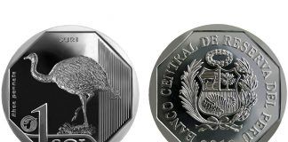 BCR emite nueva moneda de S/ 1 alusiva al Suri