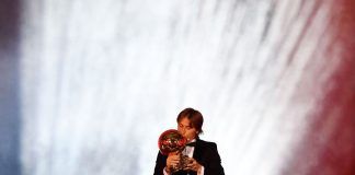 El croata Luka Modric se lleva el Balón de Oro 2018