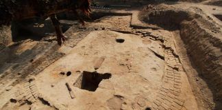 Descubren un recinto ceremonial de cultura Wari en la huaca Santa Rosa