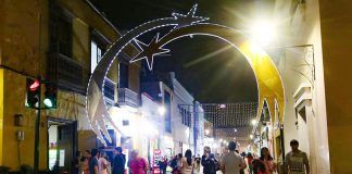 Inauguran el festival navideño de Luces y Colores en Trujillo
