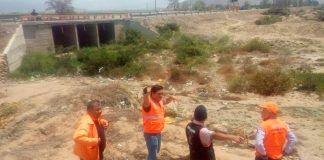 Inspeccionan puntos vulnerables ante riesgo inminente de lluvias en Chepén