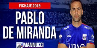 Carlos A. Mannucci anuncia el fichaje del defensor central argentino Pablo de Miranda