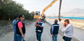Inspeccionan el estado de la infraestructura hidráulica mayor en Chavimochic