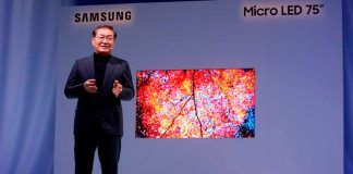 Samsung presenta un televisor modular de 216 pulgadas en el CES 2019