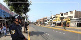 Trujillanos muestran su respaldo ante operativo de erradicación de comercio informal