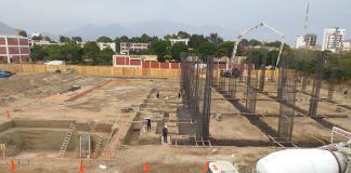 Autoridades de UNT supervisan avance de Comedor Universitario