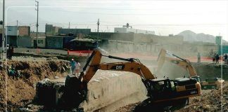 MPT destruye alcantarilla de concreto que provocaba desborde de quebrada El León