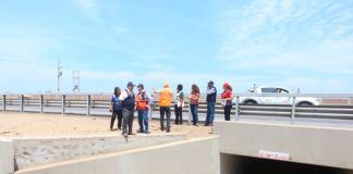 MPT inspecciona el recorrido de la quebrada El León