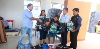 MPT realiza entrega de kits escolares a niños de El Porvenir