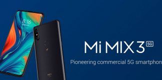 Xiaomi ingresa a los smartphones 5G con el Mi MIX 3 5G
