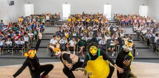 Escolares de El Porvenir disfrutan de la obra “Magia del Teatro”