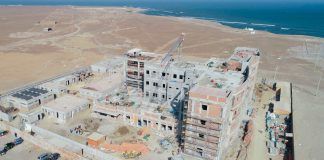 La construcción del hospital de Pacasmayo presenta un avance de 40.54 %