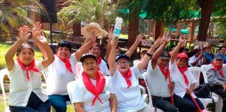 GRLL brinca vida saludable a Personas Adultas Mayores en La Libertad