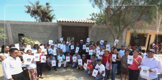 MPT entrega 93 títulos de propiedad a los vecinos de Nueva Esperanza