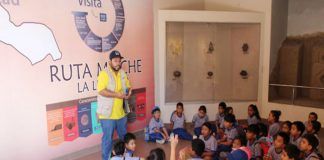 Sensibilizan a más de 170 estudiantes de Villa del Mar sobre Chan Chan