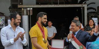 Alcalde de Moche reconoce a empresario árabe Yaqoob Yusuf Ahmed Mubarak como “Embajador de la Paz”