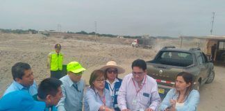Autoridades del MTC y GRLL inspeccionan terrenos para Aeropuerto