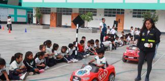 Niños son beneficiados gracias a charla de educación vial por la MPT