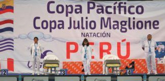 Perú gana el campeonato de la 15ª Copa Julio Maglione de natación