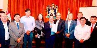 Alcaldes de los distritos de Trujillo firman acta que permitirá construcción de depósito de residuos sólidos