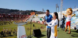 Cusco vive una fiesta con el recorrido de la Antorcha Panamericana