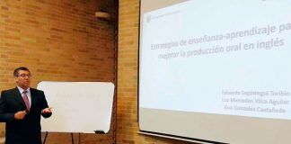 Docente de UCV destaca en Coloquio Internacional sobre lenguas extranjeras