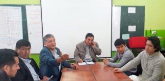 Equipo técnico de El Porvenir elabora diagnóstico situación del colegio Francisco Bolognesi