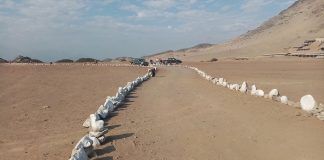 Ministerio de Cultura denuncia habilitación ilegal de trocha en zona intangible de las Huacas del Sol y la Luna