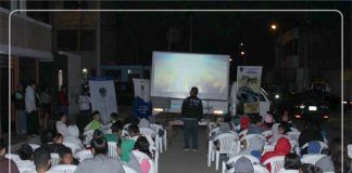 MPT realiza una edición más del programa ‘Barrio Cine’ en Trujillo