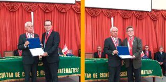 UNT confiere alta distinción a dos eminentes matemáticos internacionales