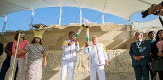 Reviva el paso de la antorcha de los Juegos Panamericanos por Chan Chan