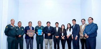 UPAO entrega expediente para estadio multiusos de escuela PNP