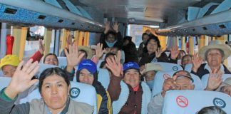 Adultos mayores de Trujillo viajan al Vivero Forestal de Chimbote