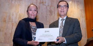 Becaria del gobierno japonés diserta sobre los valores y la educación de Japón en UPAO