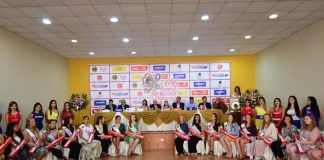 El Club de Leones presenta a las reinas y bastoneras del 69° Festival Internacional de la Primavera en Trujillo