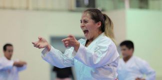 El karate peruano gana la medalla de oro en Santiago de Chile