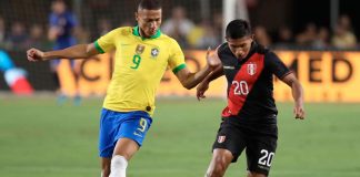 Perú se impone ante Brasil por 1 a 0 en el Memorial Stadium de Los Ángeles