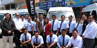 La empresa de transporte Diez Ases presenta nueva flota de Maxus