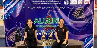 Equipo peruano de bádminton gana medalla de oro en el Internacional Argelia 2019