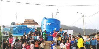 MPT entrega tanques de agua a vecinos de la Esperanza