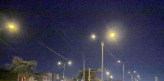 Obra vial en la avenida Jesús de Nazareth ya cuenta con alumbrado público