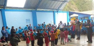 Alrededor de dos mil niños son beneficiados con chocolatada y entrega de regalos por MARSA