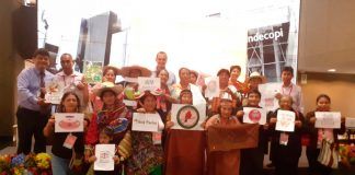 Indecopi capacita a artesanos sobre importancia de marcas colectivas en feria Ruraq Maki