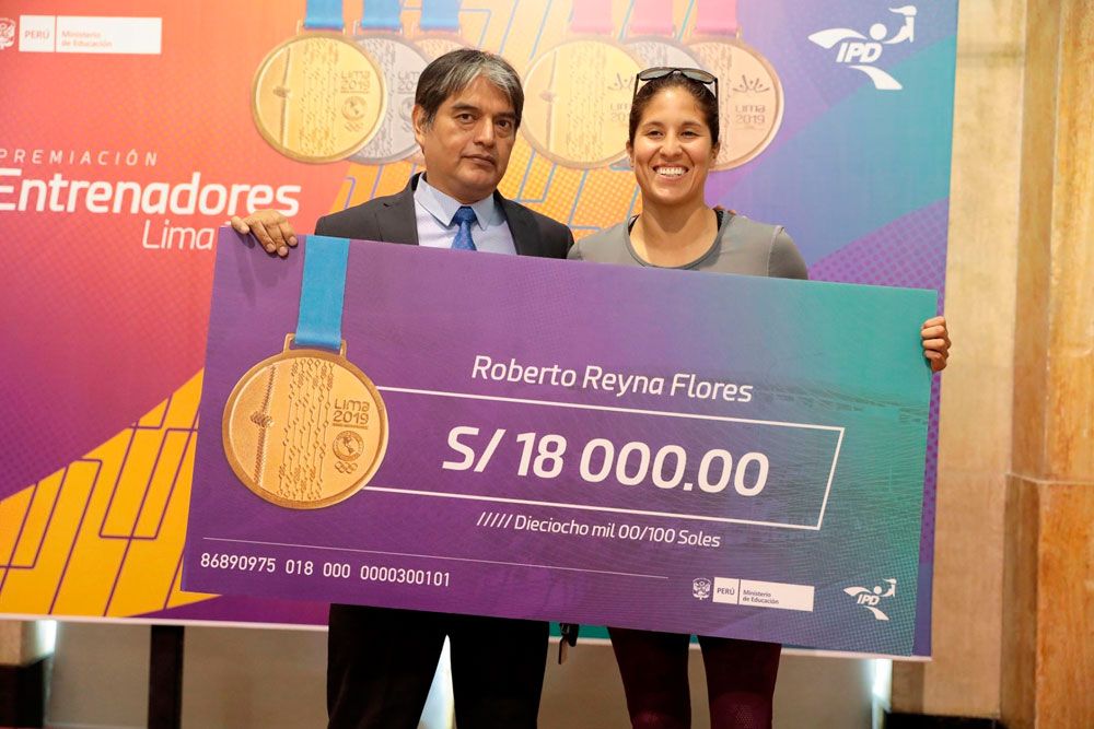 ipd-entrega-premio-entrenadores-ganadores-medallas-juegos-lima-2019