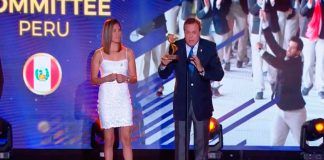 Perú recibe el premio Panam Sports al país con mayor crecimiento deportivo